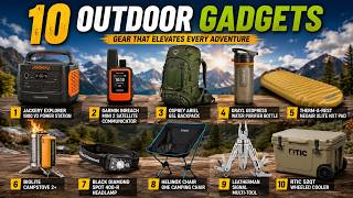 10 Outdoor Gadgets That Make Camping Actually Comfortable