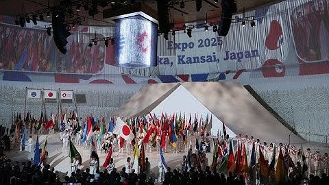 World Expo 2025 opens in Osaka themed 