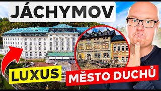 Hotel Radium Palace | Radioaktivní lázně v Jáchymově | Jsem v hotelu nejmladší |  Depresivní město