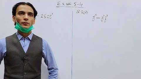 Factorization || Ex # 5.4 Q.2(1 to 6) Sindh Text Board || For Class 9 & 10