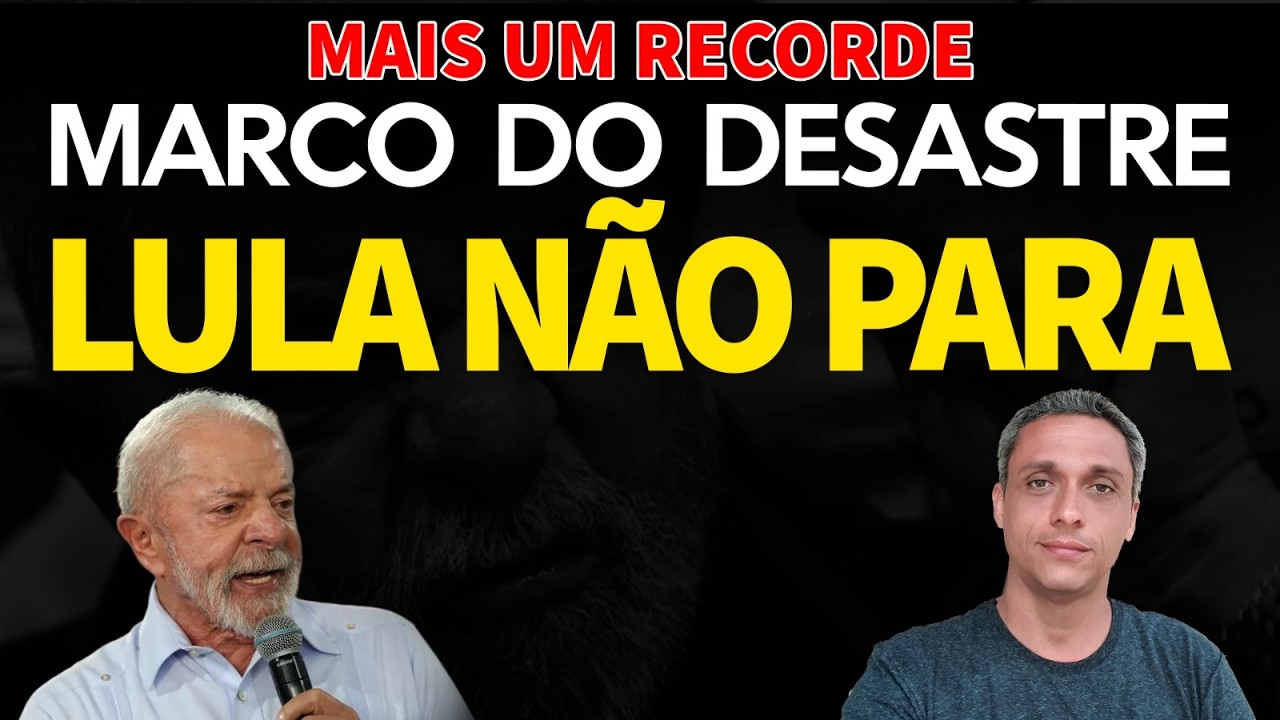 LULA NÃO PARA - Mais um MARCO desse governo para o Brasil.