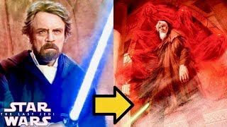 The Dark Side Version of Luke’s Force Projection Ability in The Last Jedi - Force Phantom Explained