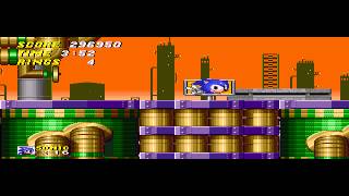 Sonic the Hedgehog 2 - Vizzed.com GamePlay - Casino Night Zone 2 - Metropolis Zone 3 - User video