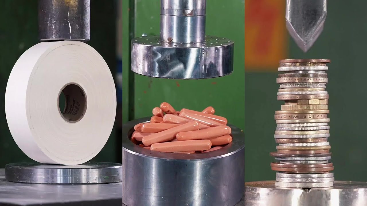 Top 100 Most Satisfying Hydraulic Press Crushes | Ultimate Crushing Moments Compilation #asmr