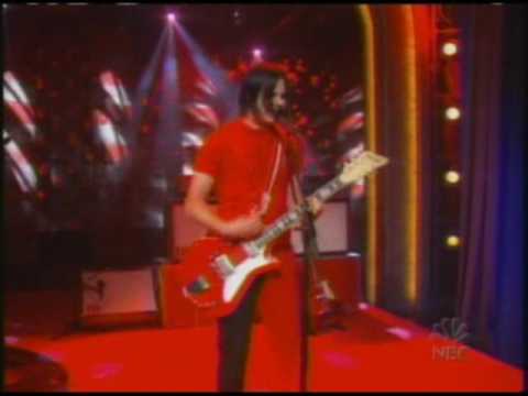 The White Stripes "The Hardest Button To Button" (Live on Late Night with Conan O'Brien)