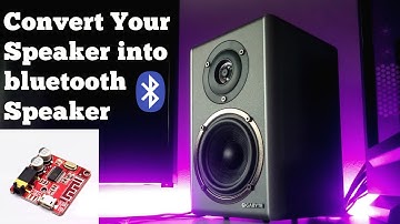 How to convert Simple Speaker into Bluetooth Speaker