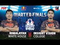 H white house vs insight vision  quarterfinals  match 4  anfa inter college futsal competition