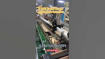 V folding facial tissue Machine with automatic transfer outside way