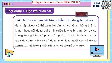 Giáo án powerpoint Bài 11A: Sử dụng bản mẫu | GA điện tử Tin học 8 CTST