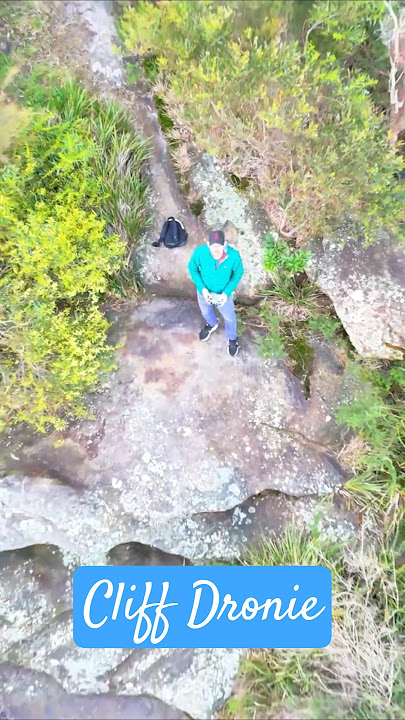 Launch Off Cliff Dronie Style #shorts