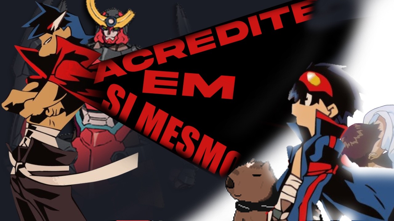 GURREN LAGANN: o evangelion sem depressão (ou quase)