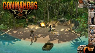 COMMANDOS 2 Men of Courage | The Guns of Savo Island - full gameplay walkthrough & commentary (HD) screenshot 5