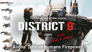 District 9 2009 Weapon Breakdown Aliens Tech Vs Humans Firepower