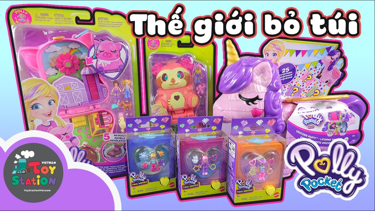 ro pocket  2022 Update  Polly Pocket Thế giới tí hon bỏ túi mùa mới hè 2021 ToyStation 594