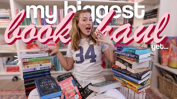 My BIGGEST book haul yet... thumbnail