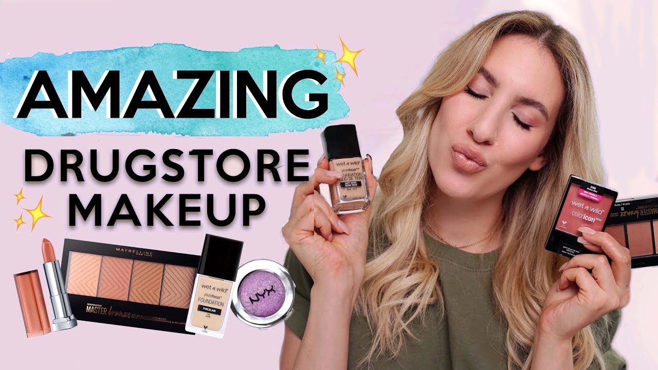 DRUGSTORE MAKEUP THAT'S AS GOOD AS HIGH END! | Jamie Paige - YouTube