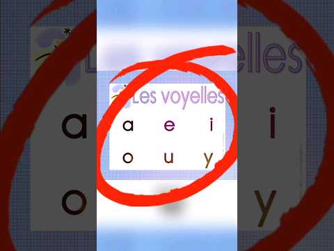 إكتشف حروف العلة الفرنسية بسهولة إكتشف حروف العلة الفرنسية بسهولة