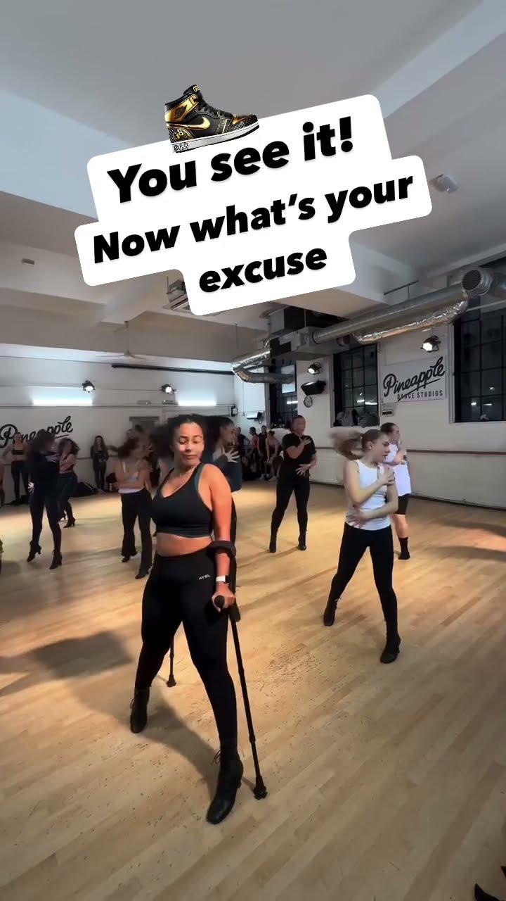 Go dance! Excuses are for suckas!