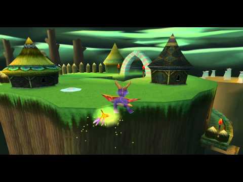 Let's Play Spyro the Dragon (Part 12) - Tree Bottoms :3