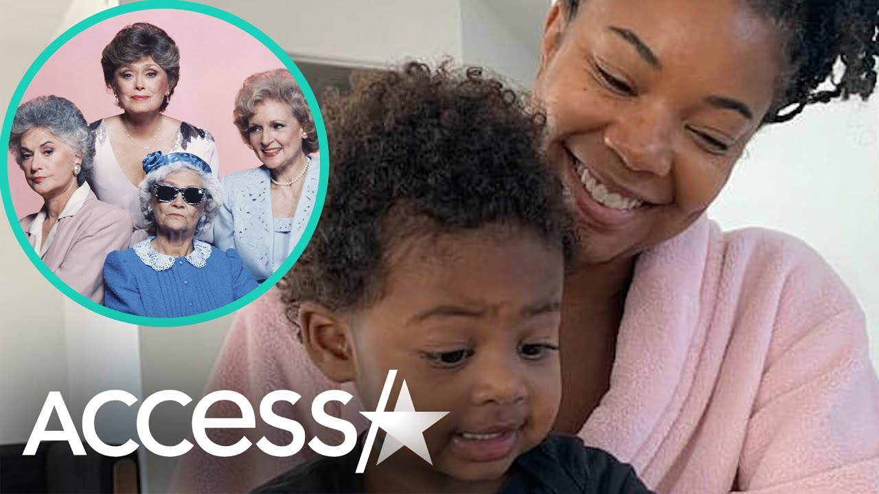 Gabrielle Union & Dwyane Wade's Daughter Kaavia Channels 'Golden Girls' In Priceless Home Video