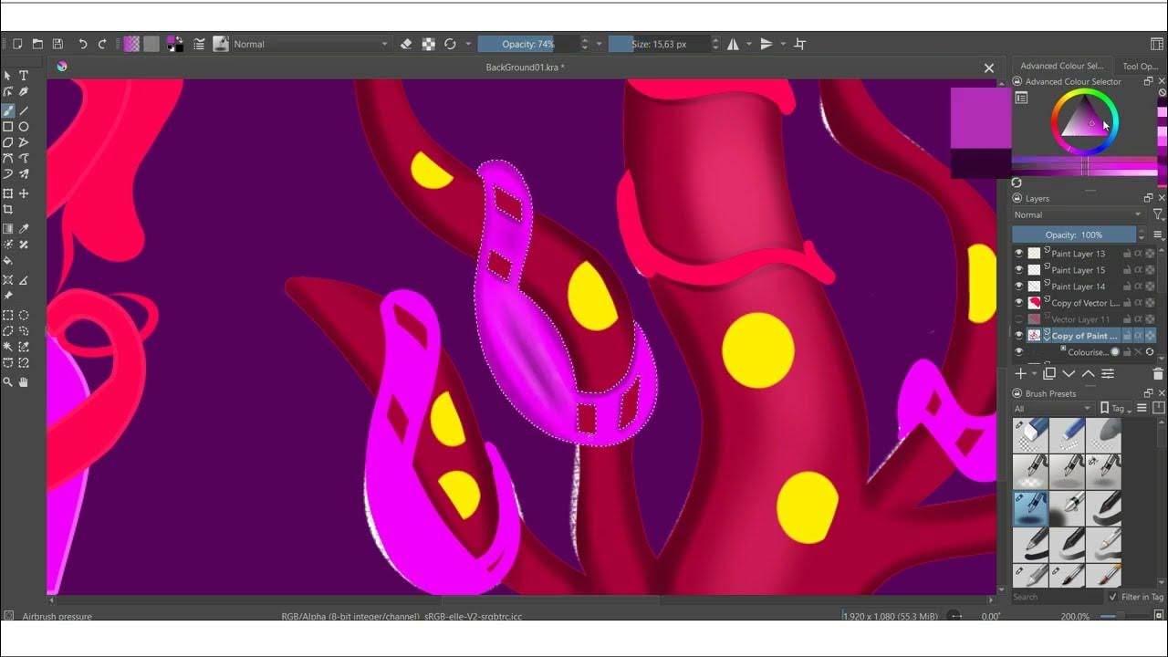Easy Way To Create Game Art Krita Tutorial YouTube