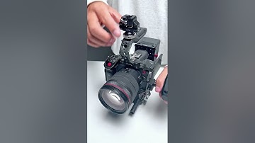 Canon R5 C professional shooting power supply solution, worry-free battery life #shorts