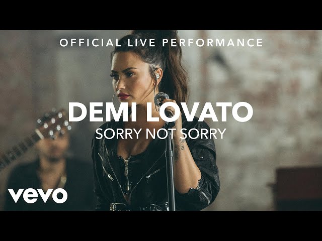 Demi Lovato - Sorry Not Sorry (Vevo X Demi Lovato) class=