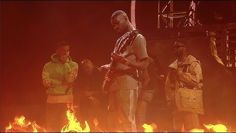 Dave - In The Fire (ft. Giggs, Ghetts, Meekz & Fredo) (Live at The BRITs 2022)