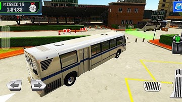 Parking & Driving On Bus Station Simulator - Airport & Tourist Buses