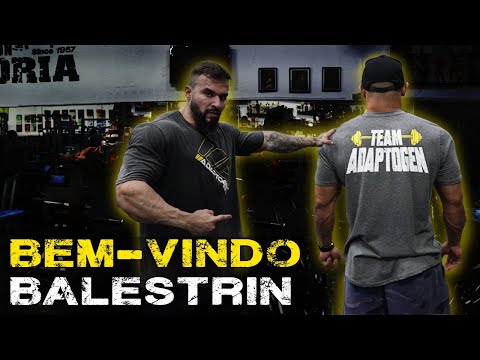 BEM VINDO BALESTRIN *Novo atleta Adaptogen*