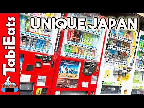 Japanese Vending Machines – Beer, Ice Cream and Snails?
