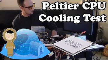 💻 Peltier CPU Cooling Test