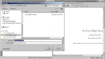 LaTeX Tutorial 03 numbered lists with and without subitems