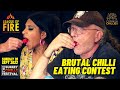  chili eating contest  feat uk chilli queen  surrey chilli festival  sun 18 sep 2022