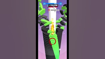 stack ball 3D level 15-16 #gaming #shorts #stackball