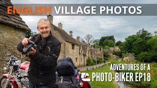 Photographing My Motorbike In Old English Village - [Mike Browne Photo Biker 18]