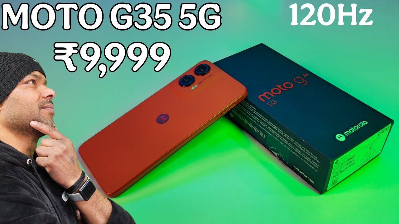 Moto G35 5G Latest Unboxing | Review | Camera | Price | Full Details