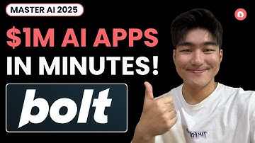 Build $1M Apps with AI In Mins - Full Beginner Guide! (Bolt.new)