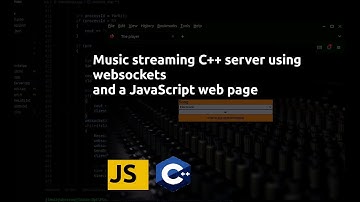 C++ server streaming music over websocket to webpage running javascript