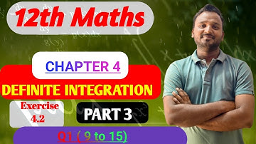 DEFINITE INTEGRATION | Part 3 EX.4.2 | Method of Substitution| Full concept |Shabbir sir