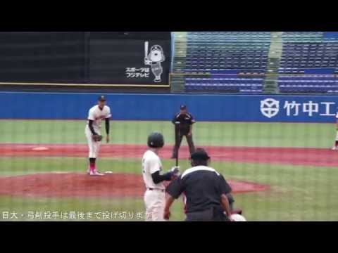 161011 日大・弓削投手、完封！