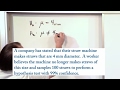 Lesson 9 - Writing The Null and Alternate Hypothesis (Statistics Tutor)