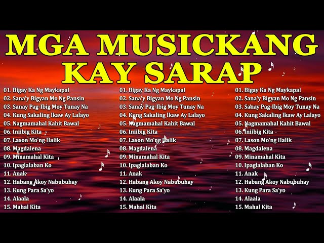 OPM Love Songs - Oldies But Goodies - Tagalog Love Songs 70S 80S 90S class=