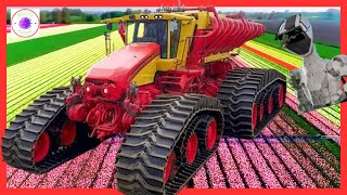 The Future of Farming: Incredible Heavy Equipment at Work