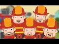 Five Little Firemen | Nursery Rhyme