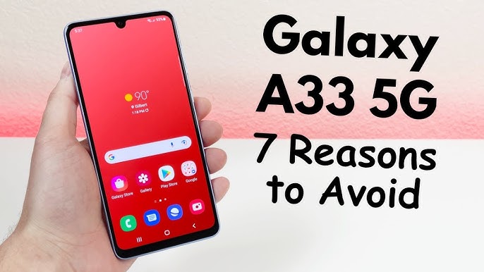 Galaxy A33 : les futurs best seller de Samsung se dévoilent avant