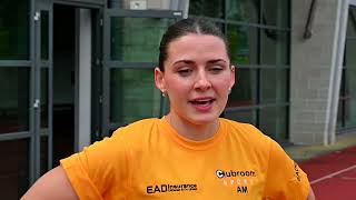 Clubroom Sport New Signing Anna Mccauley..with Ea Davies Insurance