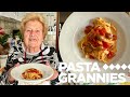 90yr old maria makes fettuccine with tomatoes and her own olives  pasta grannies