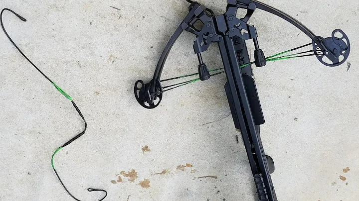 How To Change PSE Fang Compound Crossbow String and Cables (JerryStinger Style)