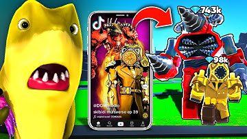 RANDOM Skibidi Episodes Choose Our Units in Toilet Tower Defense!